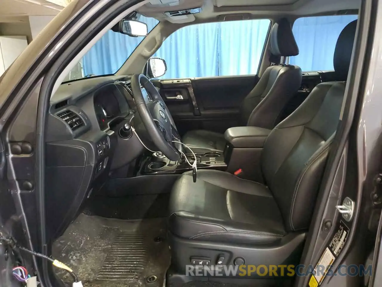 7 fotografías del automóvil dañado JTEJU5JR0M5952097 TOYOTA 4RUNNER 2021
