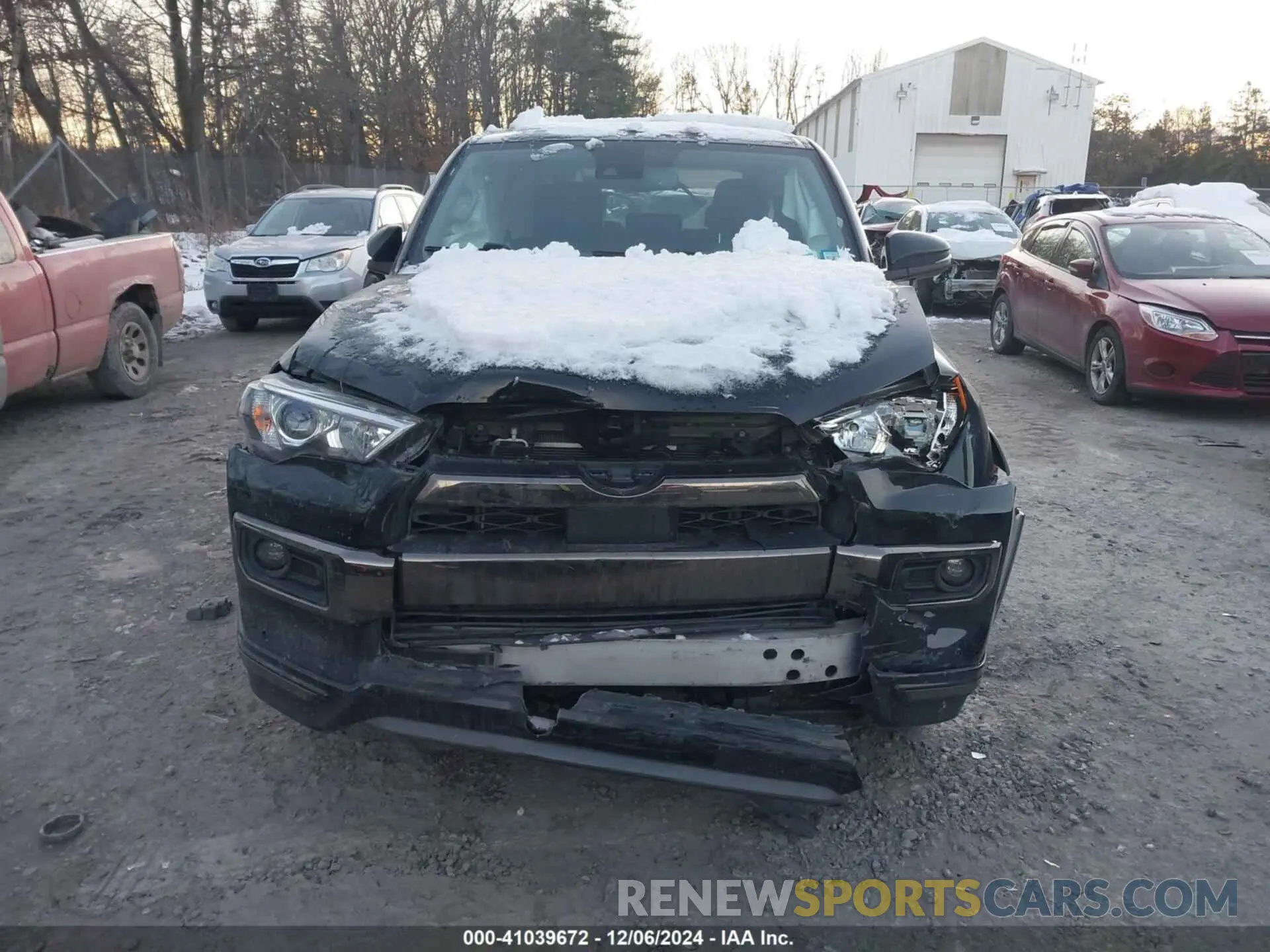 12 fotografías del automóvil dañado JTEJU5JR2M5913771 TOYOTA 4RUNNER 2021