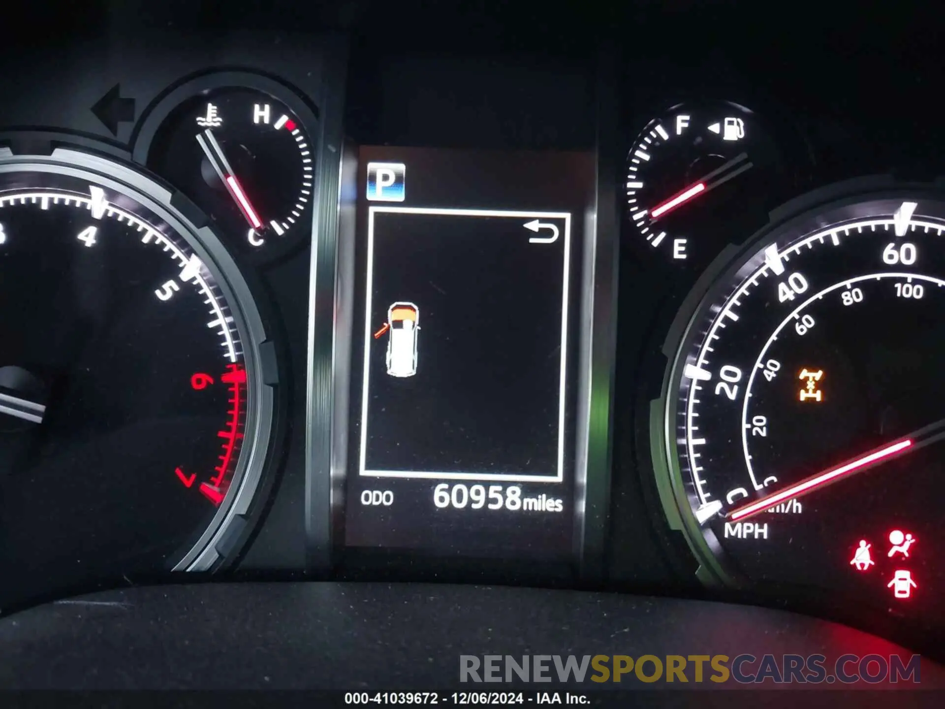 15 fotografías del automóvil dañado JTEJU5JR2M5913771 TOYOTA 4RUNNER 2021