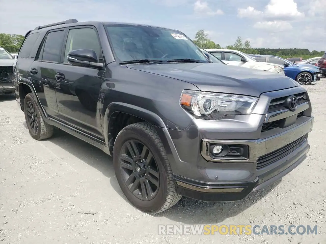 1 fotografías del automóvil dañado JTEJU5JR6M5883223 TOYOTA 4RUNNER 2021