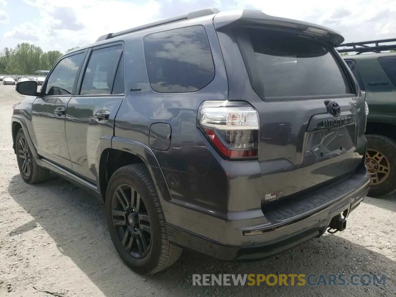 3 fotografías del automóvil dañado JTEJU5JR6M5883223 TOYOTA 4RUNNER 2021