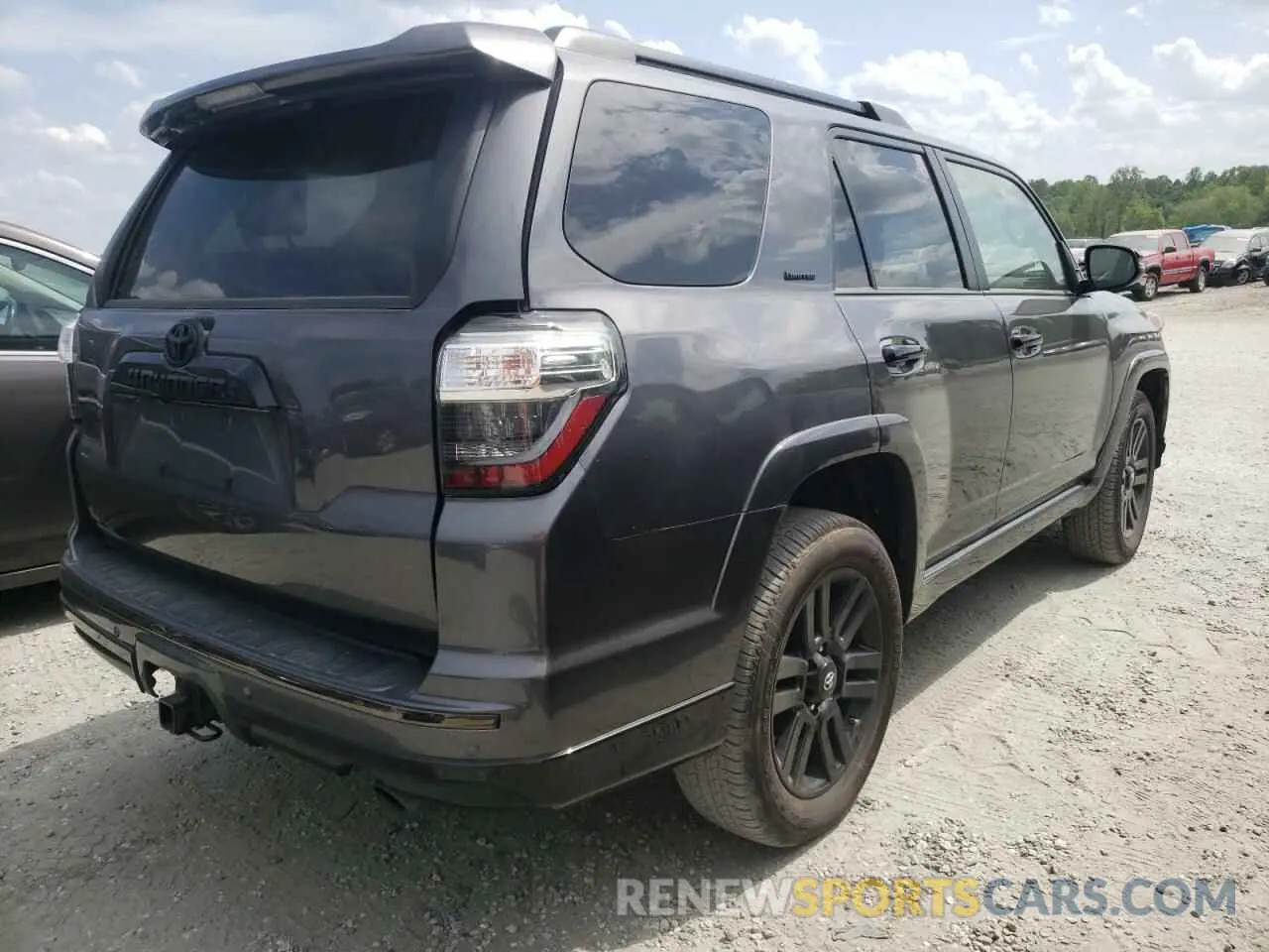4 fotografías del automóvil dañado JTEJU5JR6M5883223 TOYOTA 4RUNNER 2021
