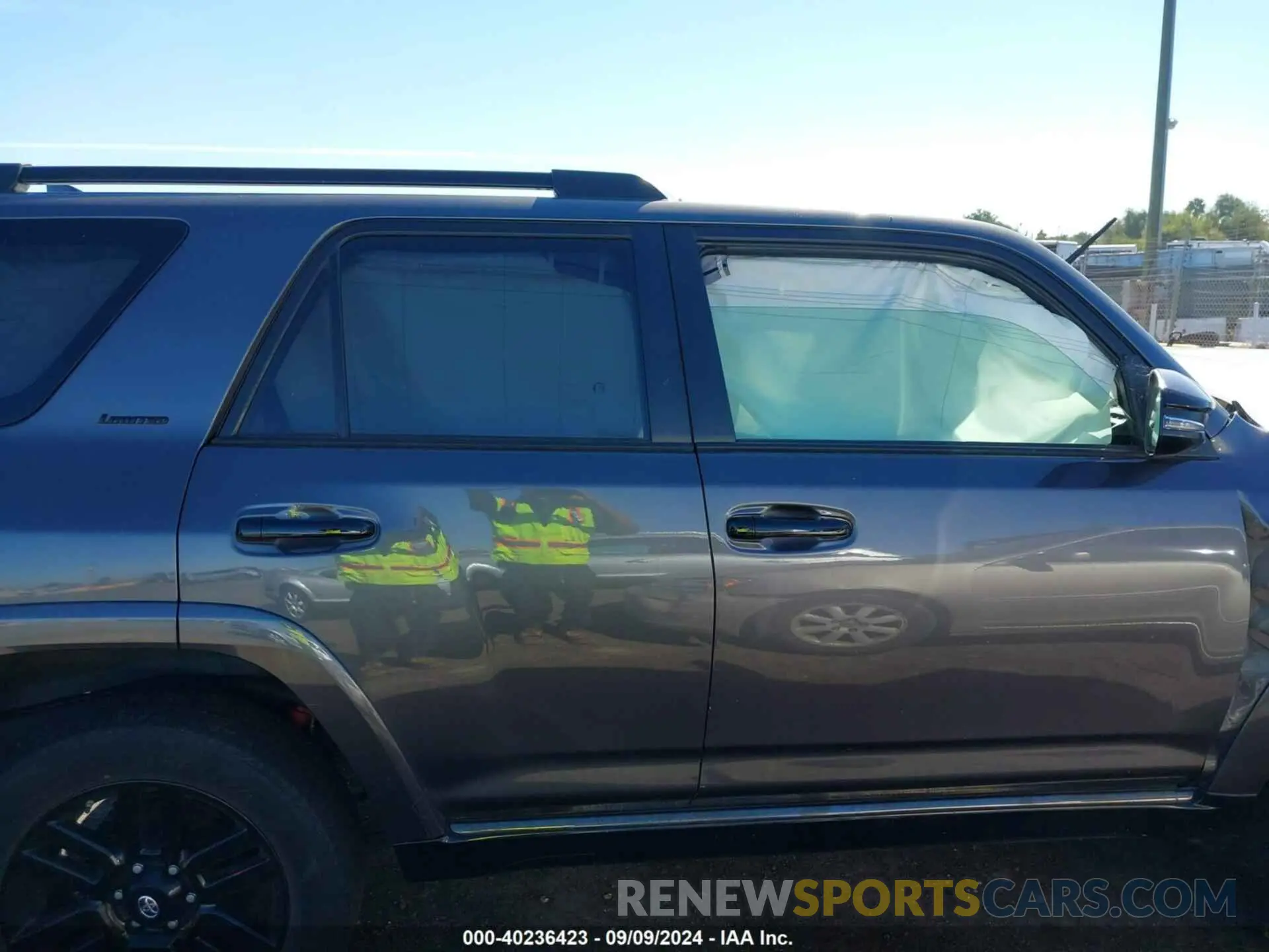 13 fotografías del automóvil dañado JTEJU5JR7M5887751 TOYOTA 4RUNNER 2021