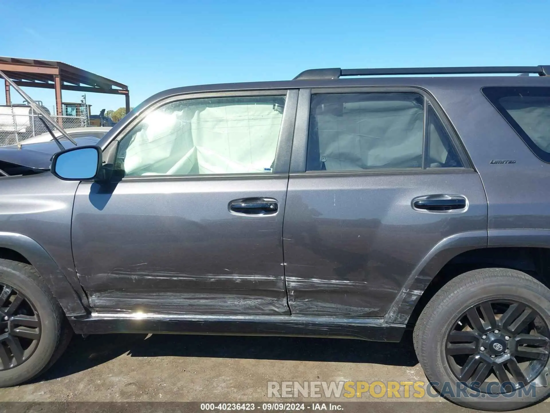 14 fotografías del automóvil dañado JTEJU5JR7M5887751 TOYOTA 4RUNNER 2021