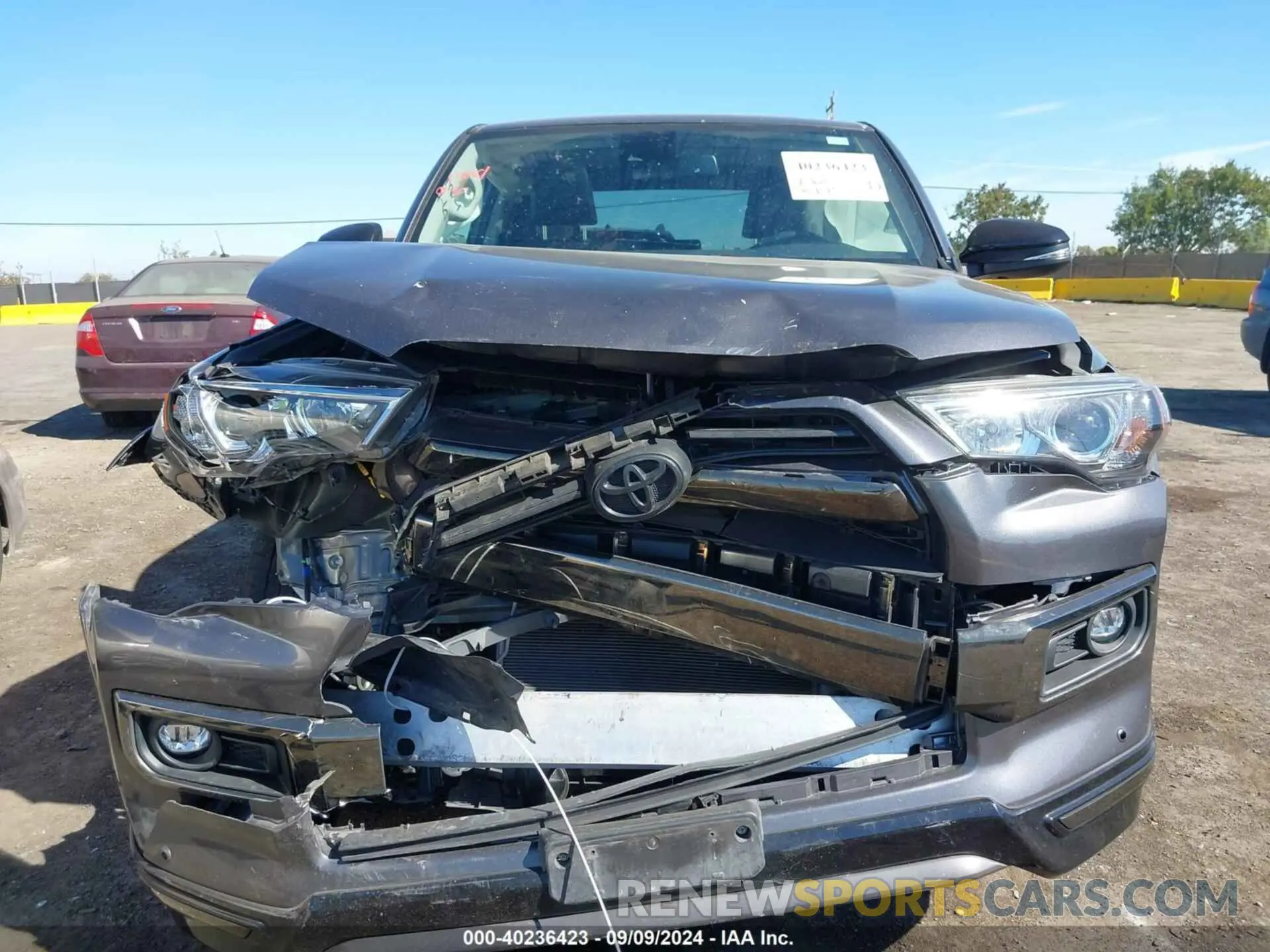 6 fotografías del automóvil dañado JTEJU5JR7M5887751 TOYOTA 4RUNNER 2021
