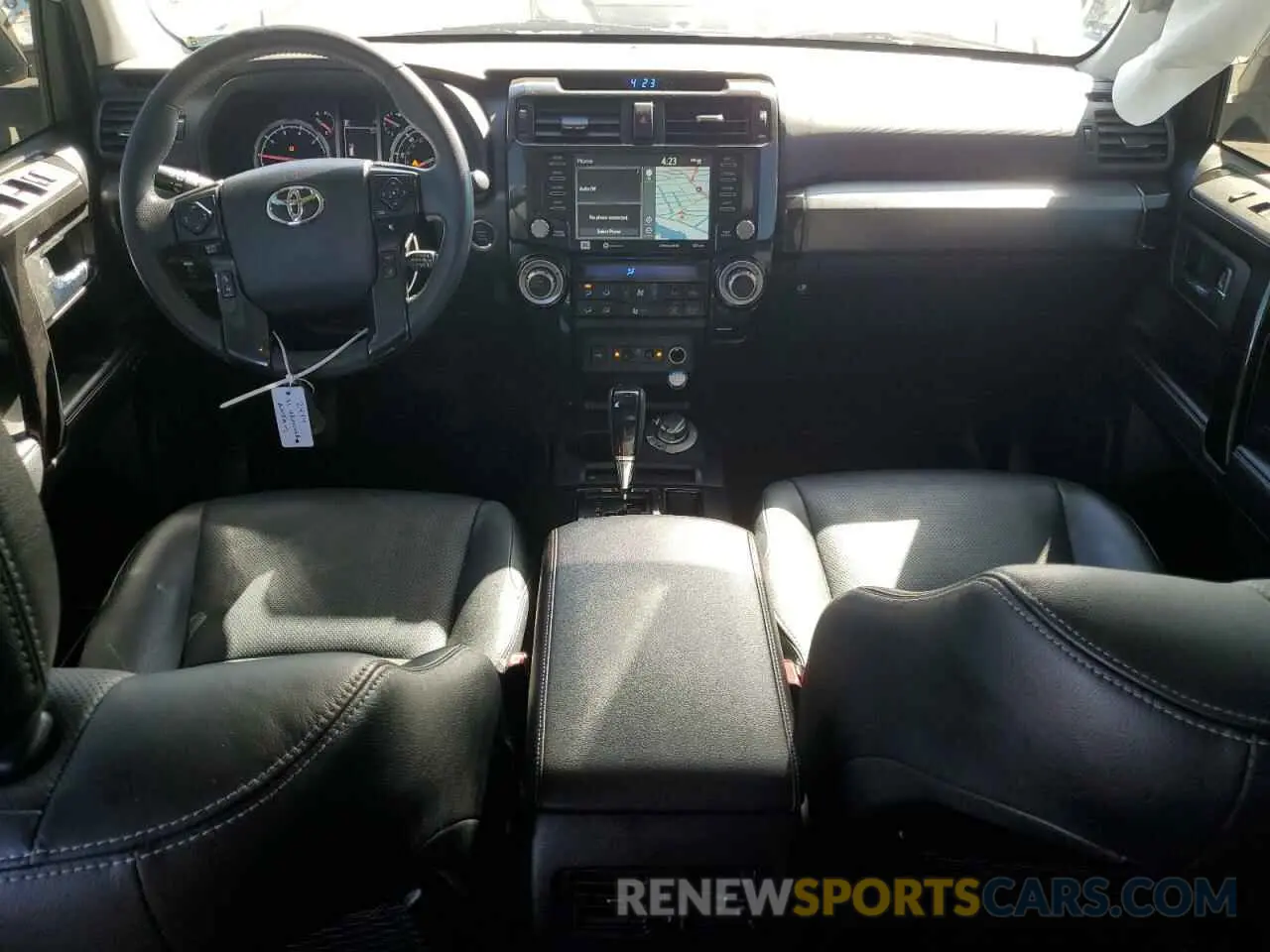 8 fotografías del automóvil dañado JTEJU5JR8M5965583 TOYOTA 4RUNNER 2021