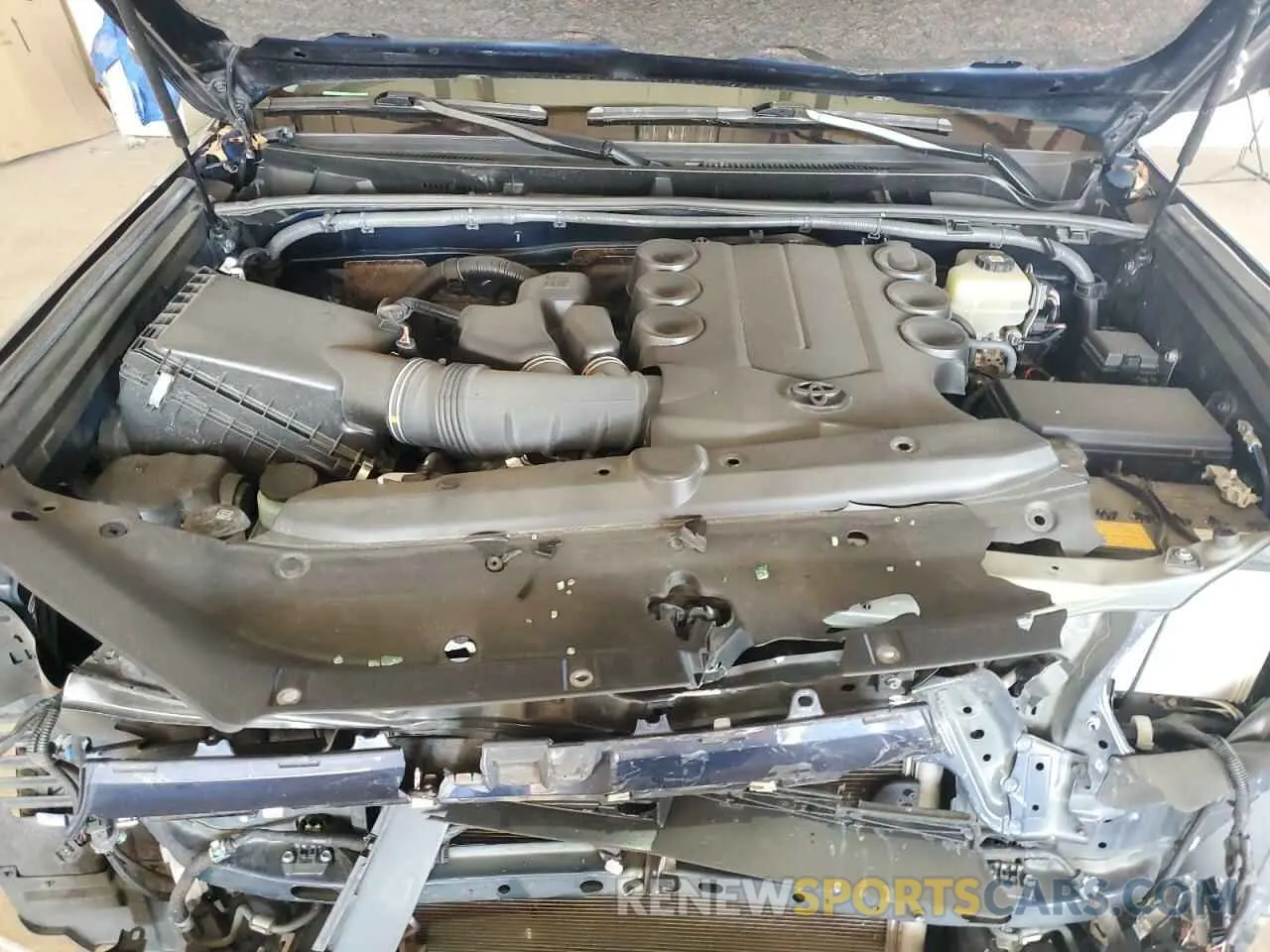 12 fotografías del automóvil dañado JTEKU5JR0M5896733 TOYOTA 4RUNNER 2021
