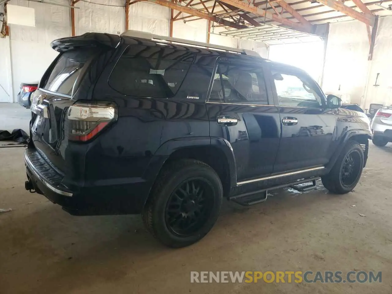 3 fotografías del automóvil dañado JTEKU5JR0M5896733 TOYOTA 4RUNNER 2021