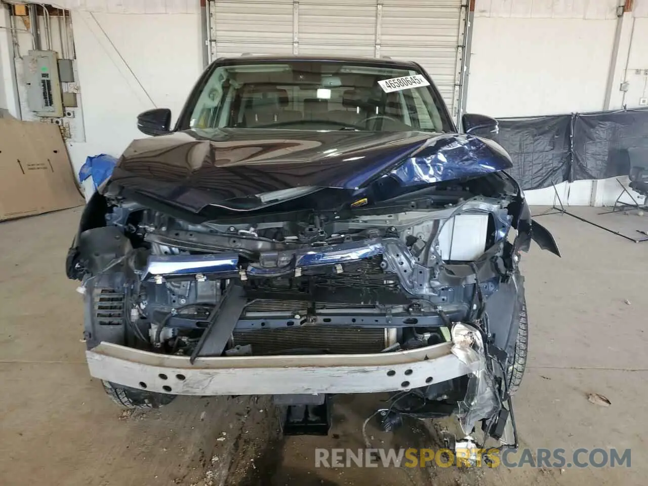 5 fotografías del automóvil dañado JTEKU5JR0M5896733 TOYOTA 4RUNNER 2021