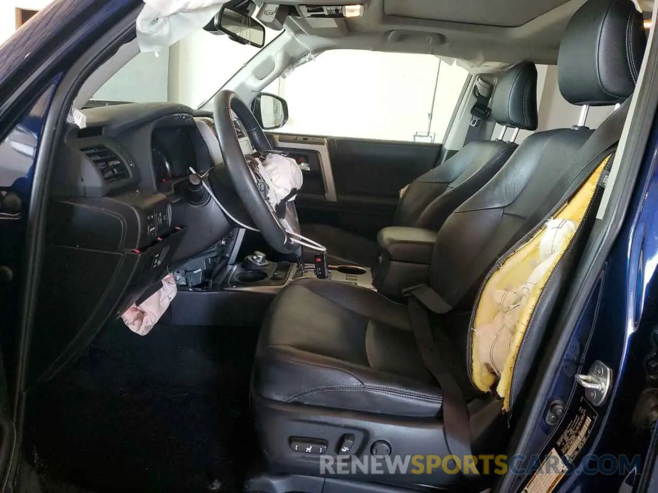 7 fotografías del automóvil dañado JTEKU5JR0M5896733 TOYOTA 4RUNNER 2021