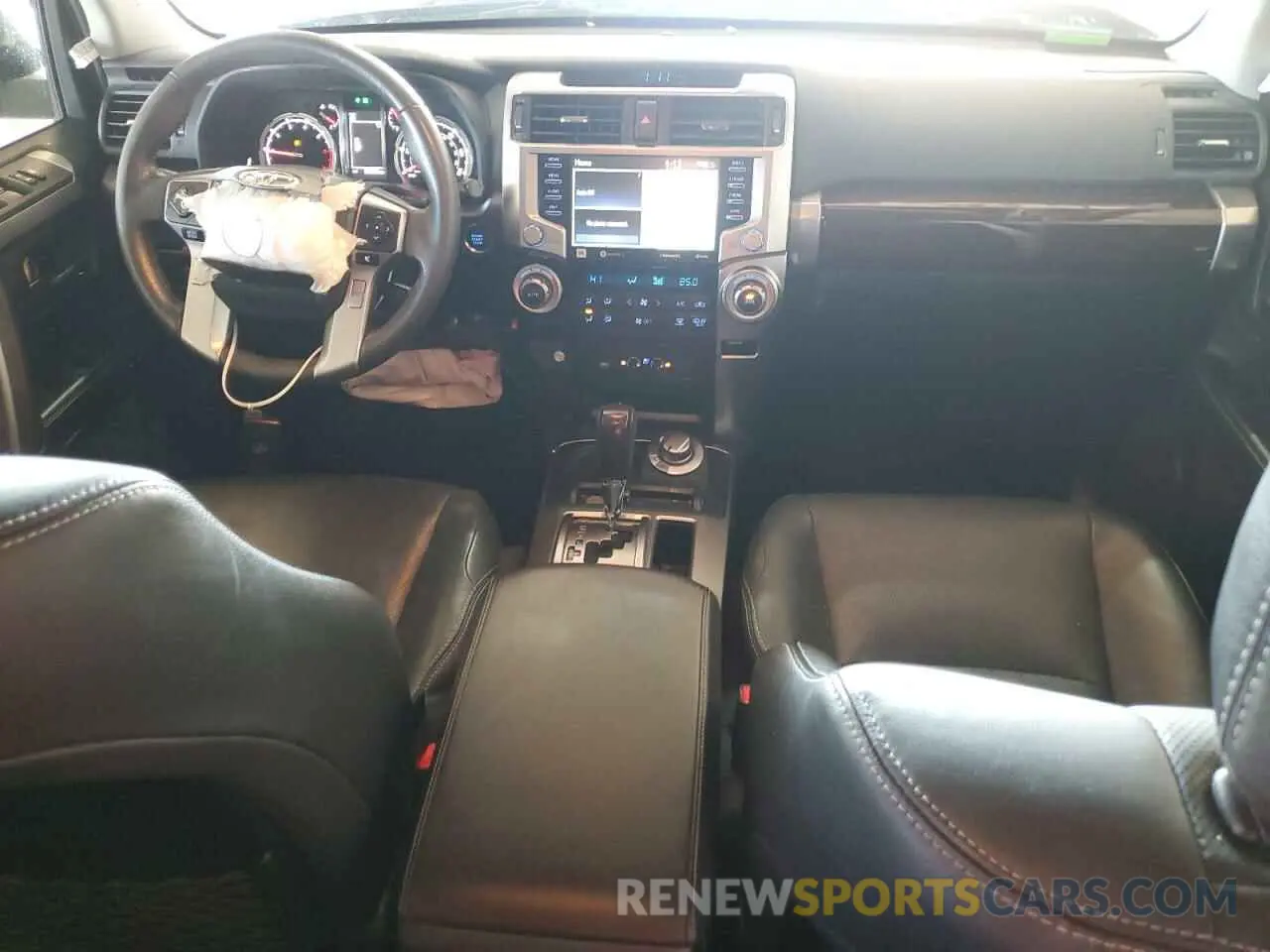 8 fotografías del automóvil dañado JTEKU5JR0M5896733 TOYOTA 4RUNNER 2021