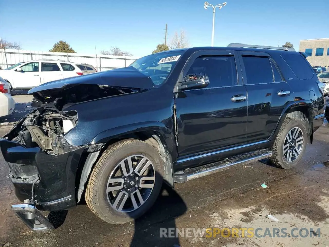 1 fotografías del automóvil dañado JTEKU5JR1M5879911 TOYOTA 4RUNNER 2021