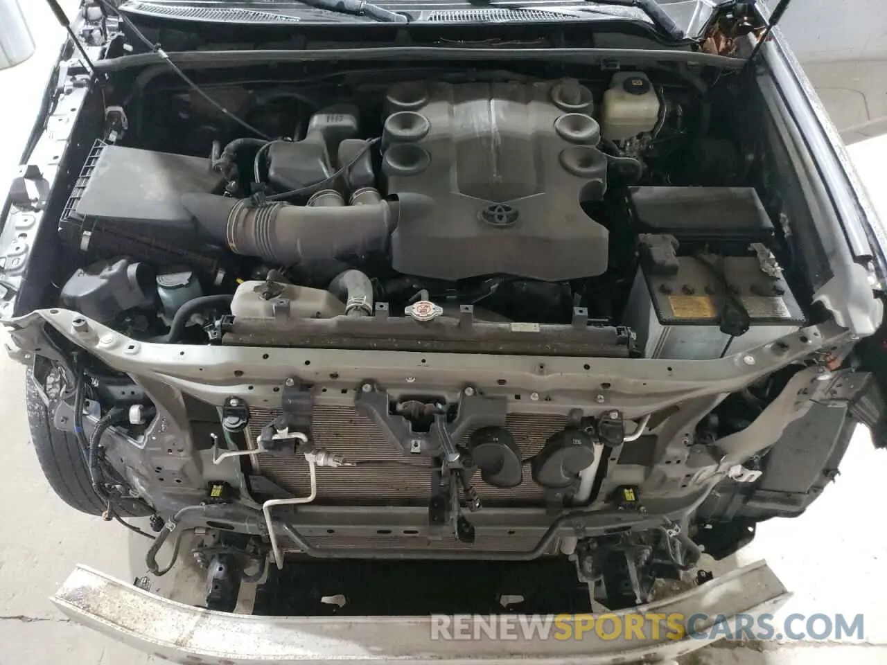 12 fotografías del automóvil dañado JTEKU5JR2M5841734 TOYOTA 4RUNNER 2021