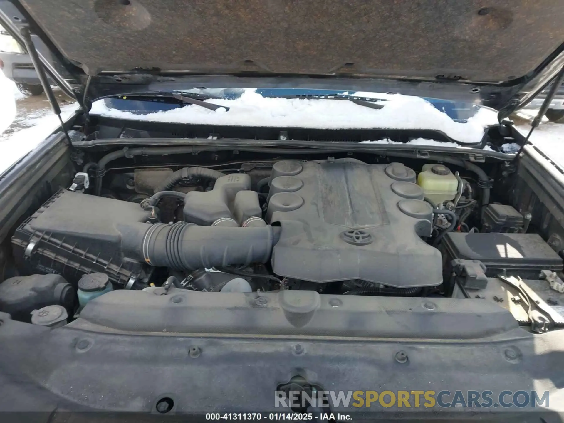 10 fotografías del automóvil dañado JTEKU5JR2M5862180 TOYOTA 4RUNNER 2021