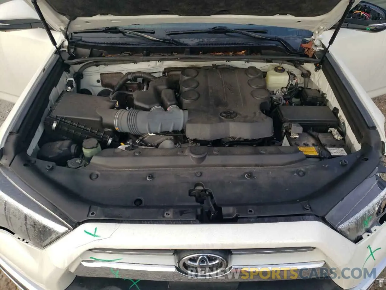12 fotografías del automóvil dañado JTEKU5JR3M5897178 TOYOTA 4RUNNER 2021