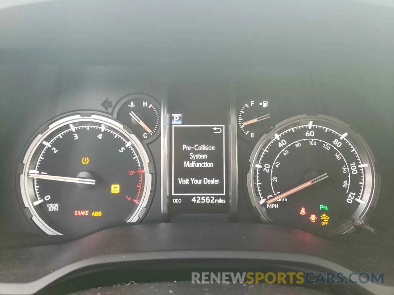 9 fotografías del automóvil dañado JTEKU5JR3M5897178 TOYOTA 4RUNNER 2021