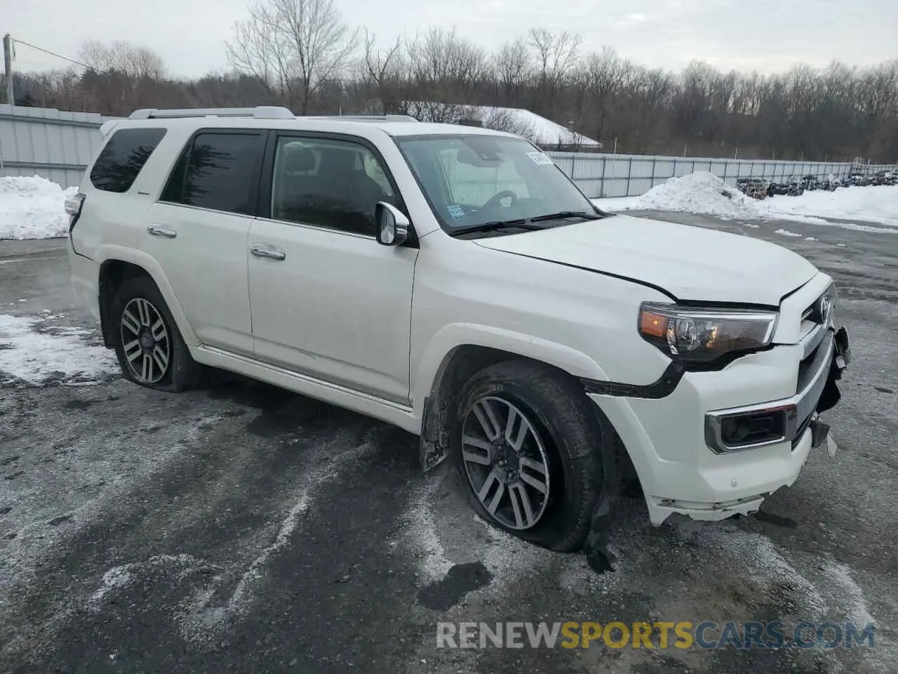 4 fotografías del automóvil dañado JTEKU5JR4M5844702 TOYOTA 4RUNNER 2021