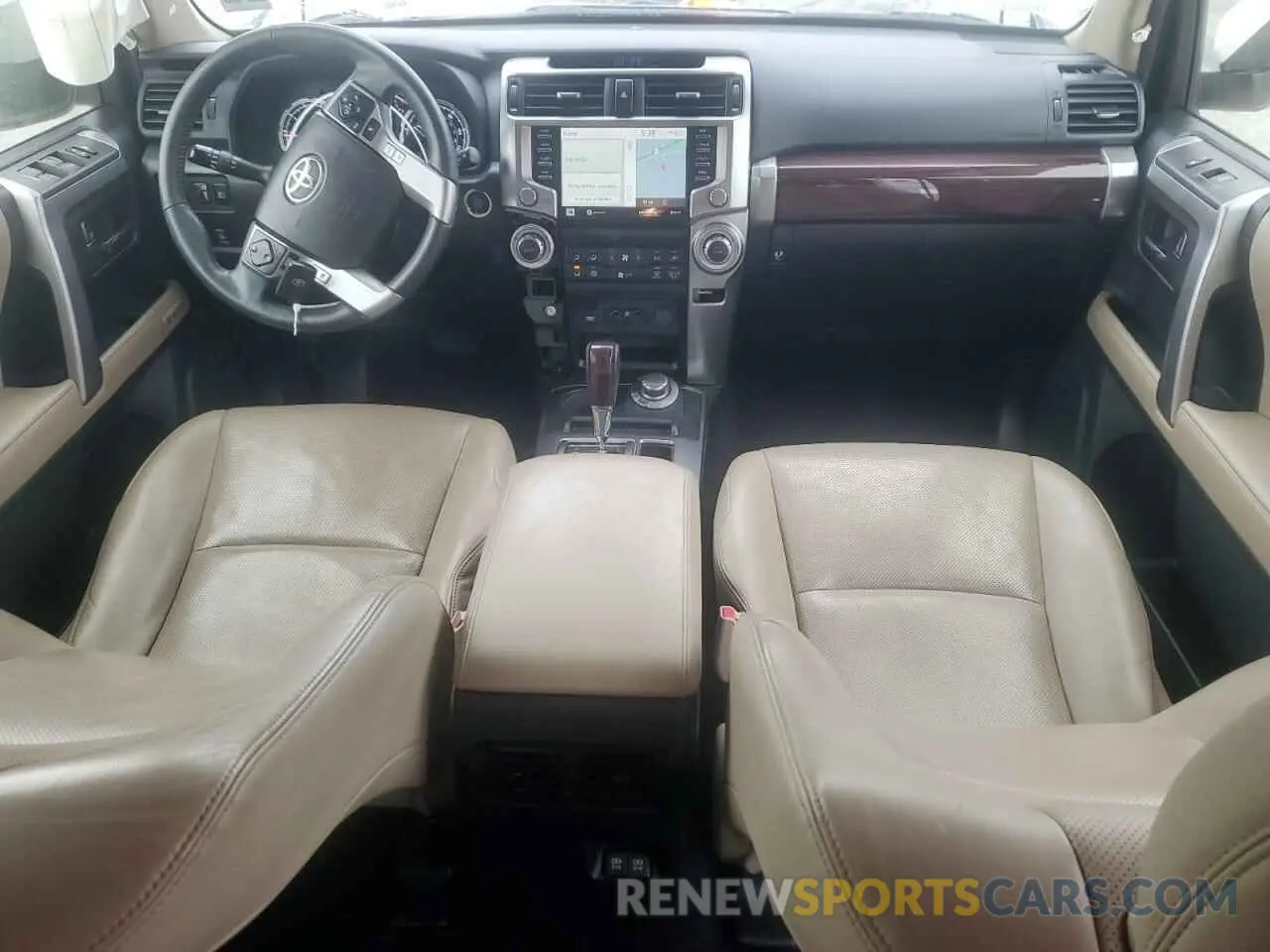 8 fotografías del automóvil dañado JTEKU5JR4M5844702 TOYOTA 4RUNNER 2021