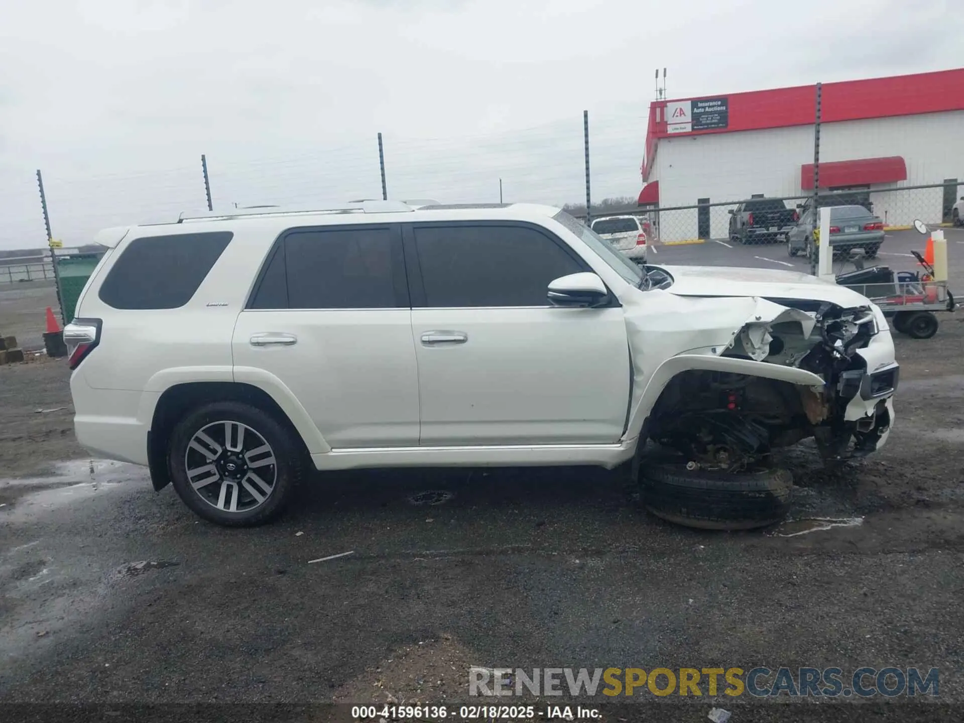 13 fotografías del automóvil dañado JTEKU5JR4M5892698 TOYOTA 4RUNNER 2021
