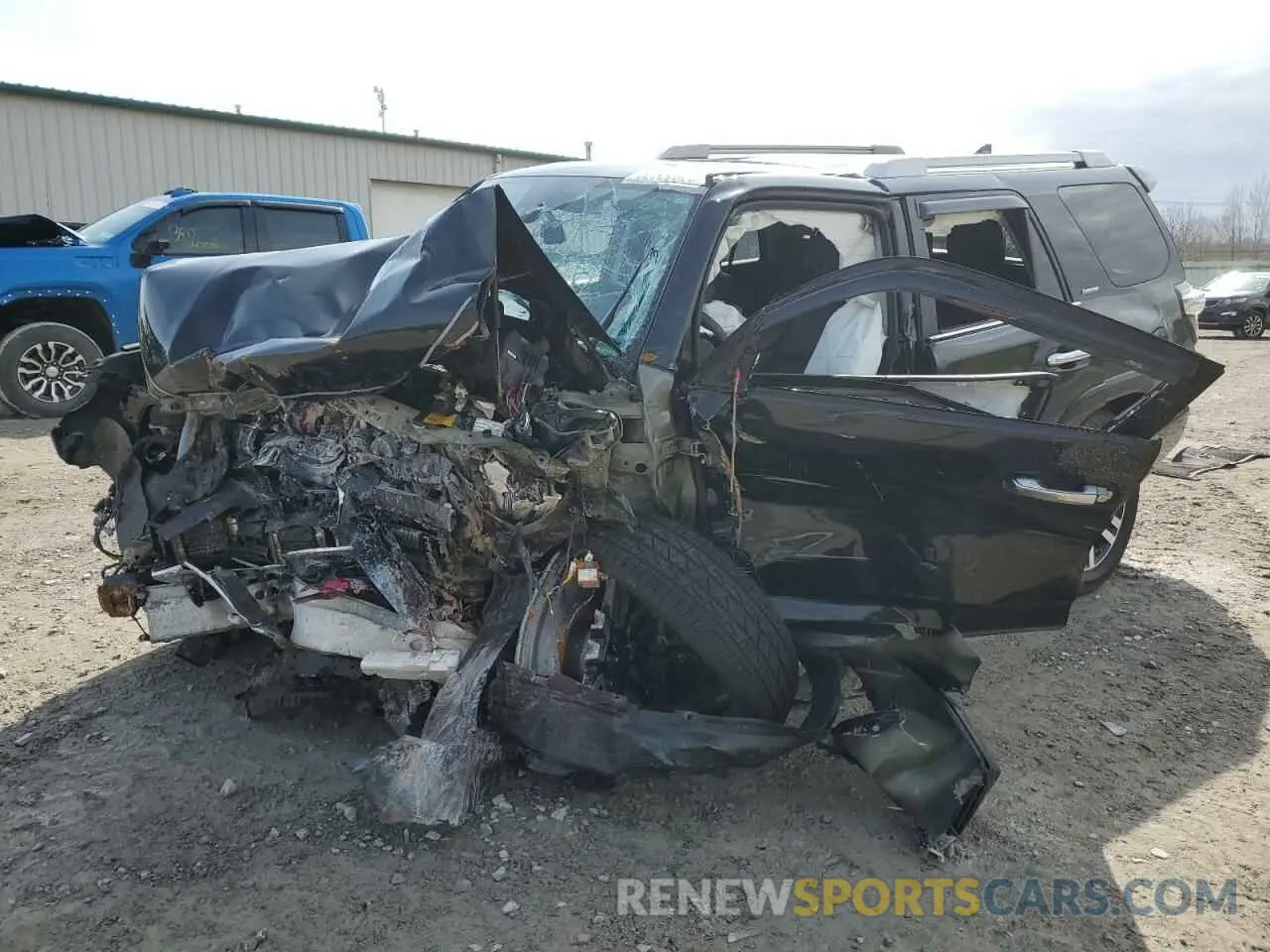 1 fotografías del automóvil dañado JTEKU5JR6M5859301 TOYOTA 4RUNNER 2021