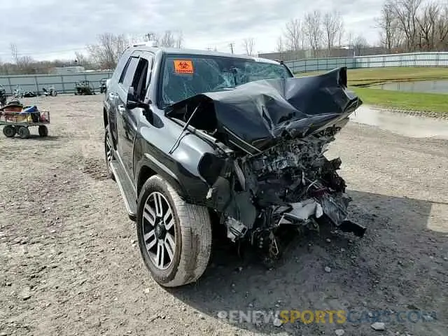 12 fotografías del automóvil dañado JTEKU5JR6M5859301 TOYOTA 4RUNNER 2021