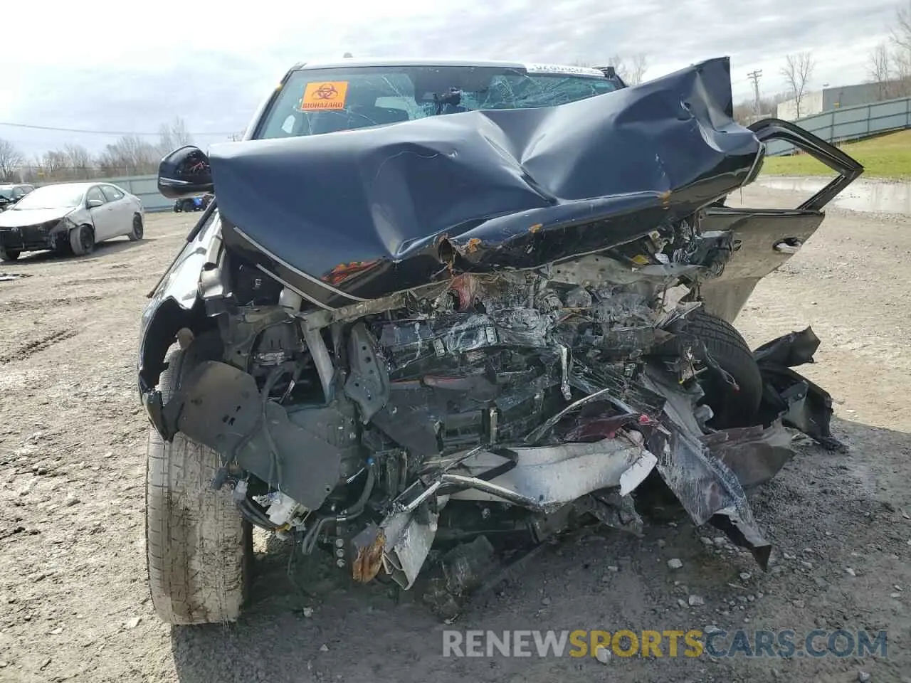 5 fotografías del automóvil dañado JTEKU5JR6M5859301 TOYOTA 4RUNNER 2021