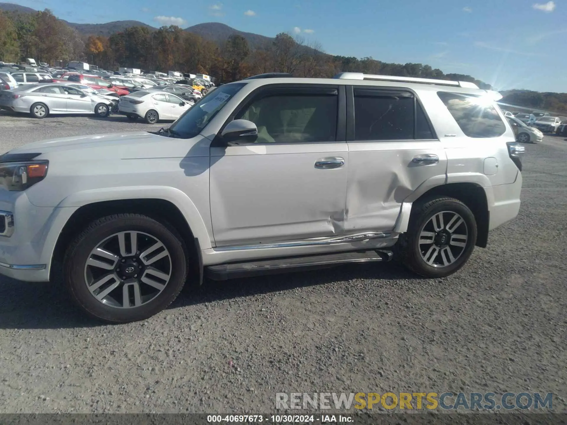 6 fotografías del automóvil dañado JTEKU5JR6M5881881 TOYOTA 4RUNNER 2021