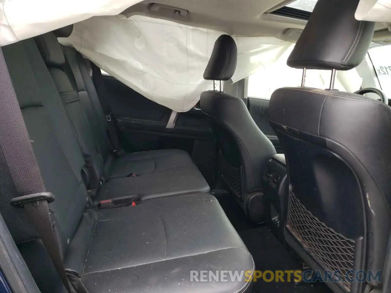6 fotografías del automóvil dañado JTEKU5JR6M5941626 TOYOTA 4RUNNER 2021