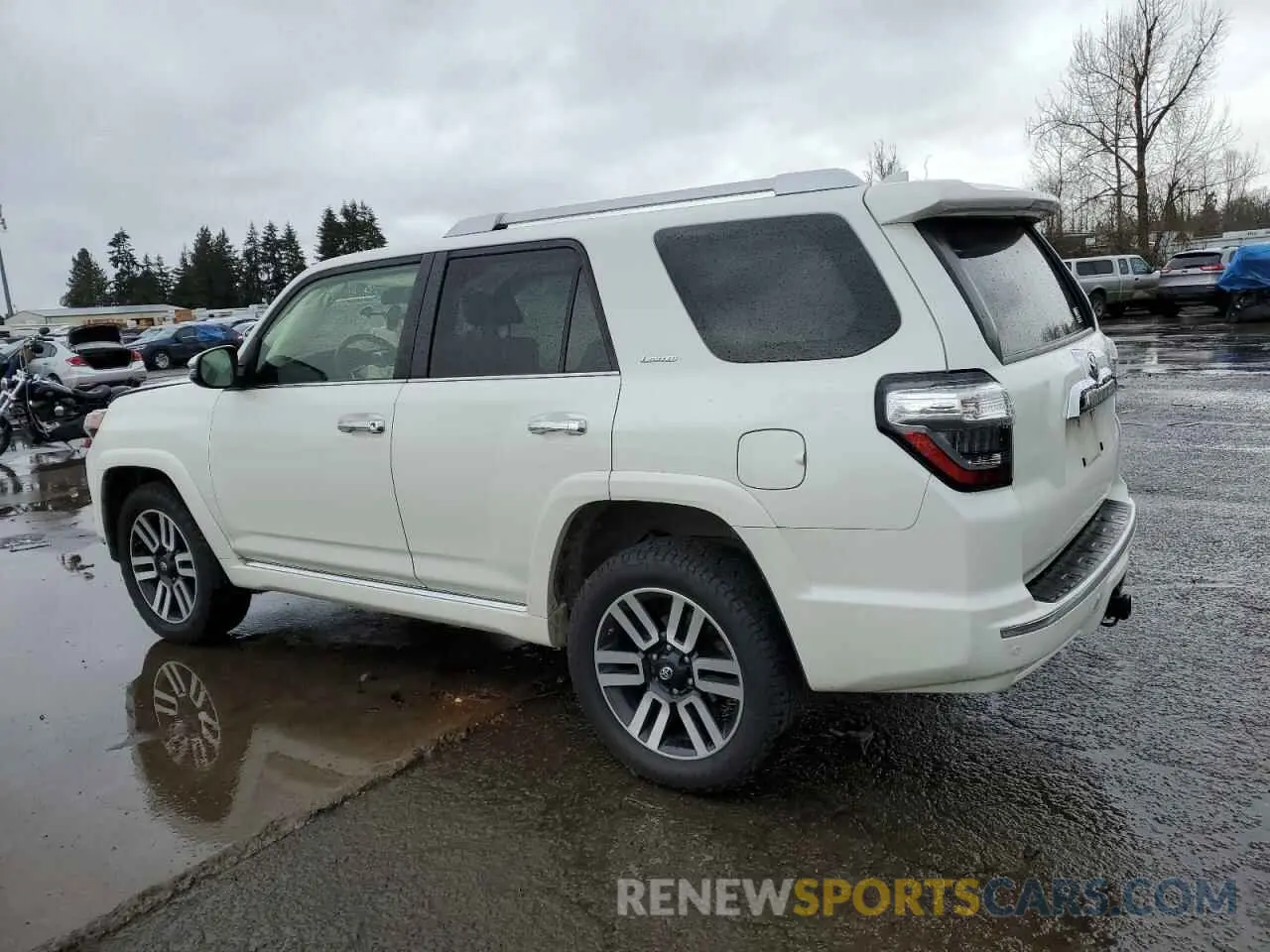 2 fotografías del automóvil dañado JTEKU5JR7M5848758 TOYOTA 4RUNNER 2021