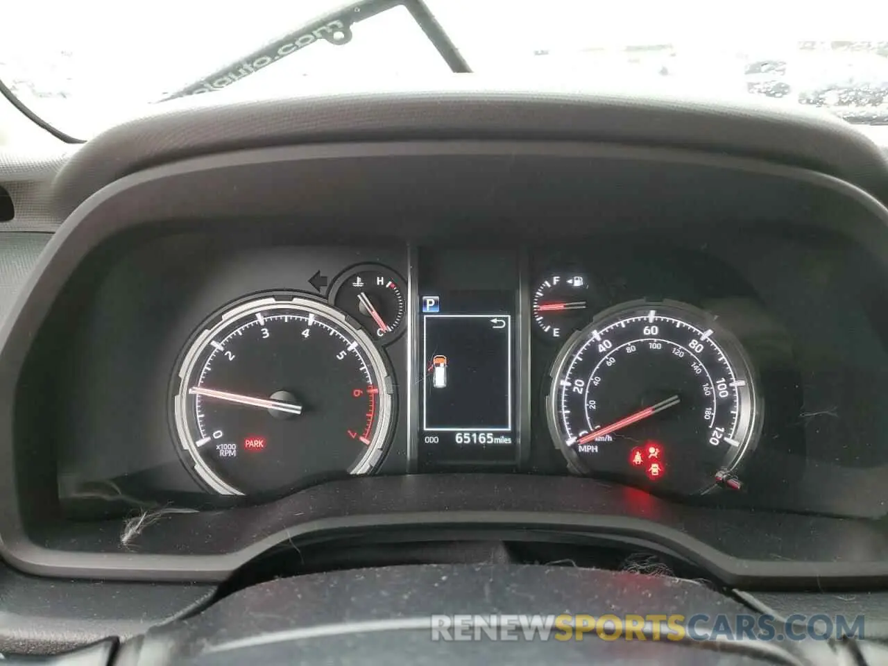 9 fotografías del automóvil dañado JTEKU5JR7M5848758 TOYOTA 4RUNNER 2021