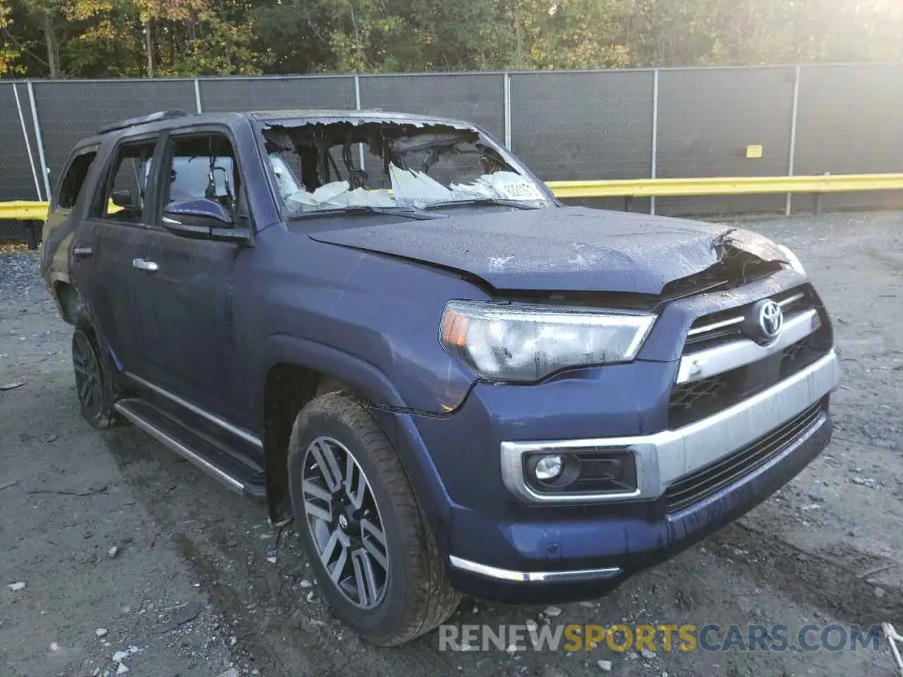 1 fotografías del automóvil dañado JTEKU5JR7M5952005 TOYOTA 4RUNNER 2021