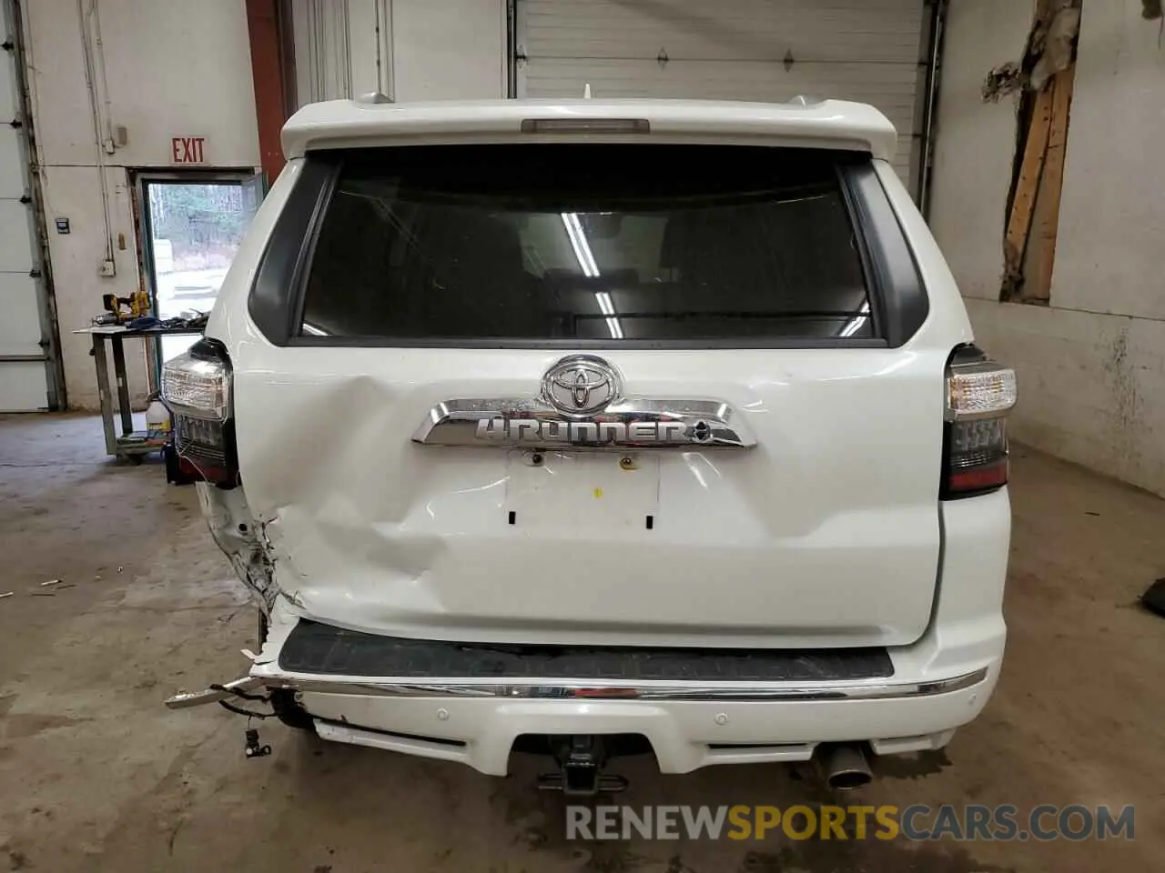 6 fotografías del automóvil dañado JTEKU5JR8M5888427 TOYOTA 4RUNNER 2021