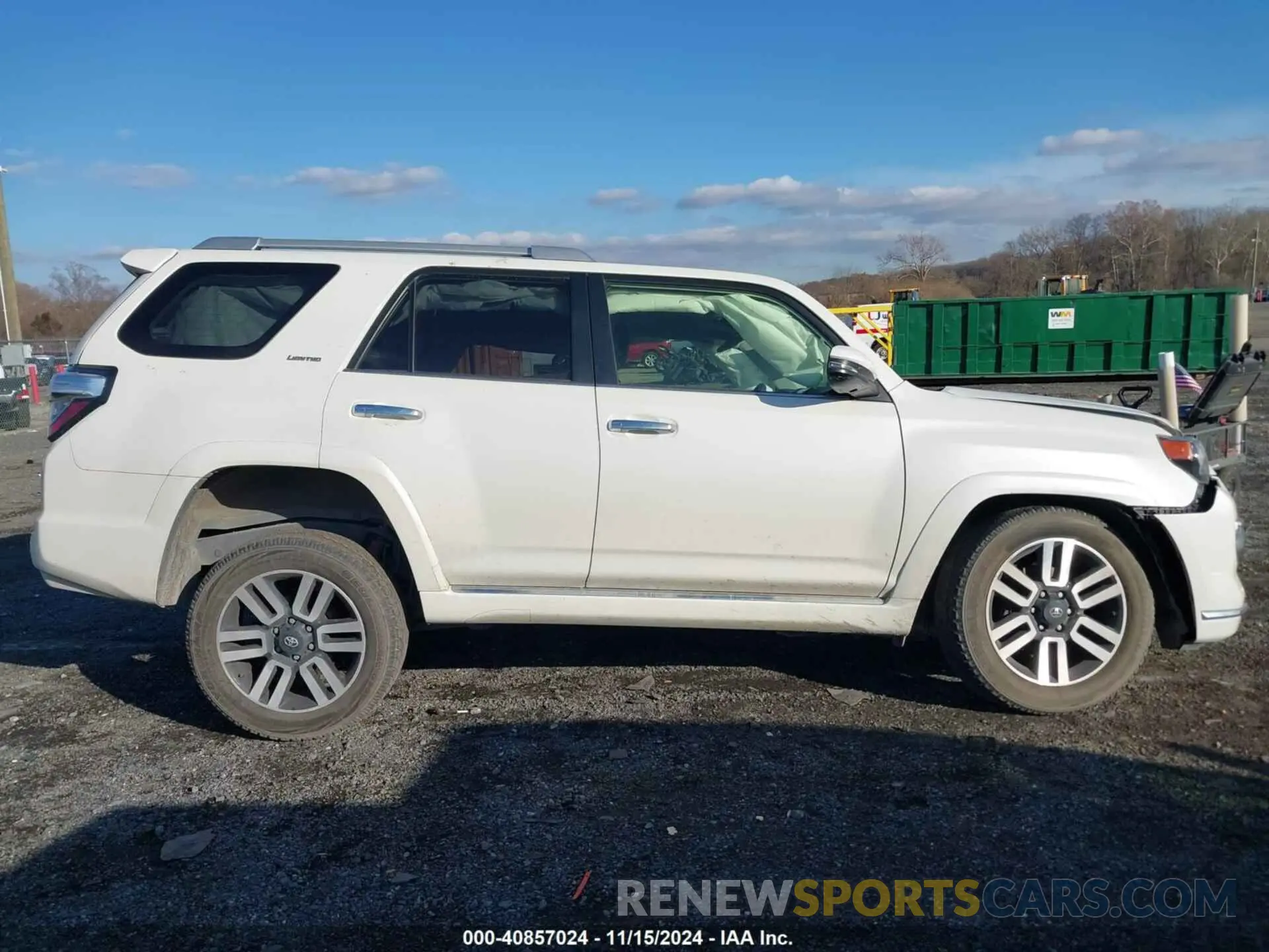 13 fotografías del automóvil dañado JTEKU5JR9M5881745 TOYOTA 4RUNNER 2021