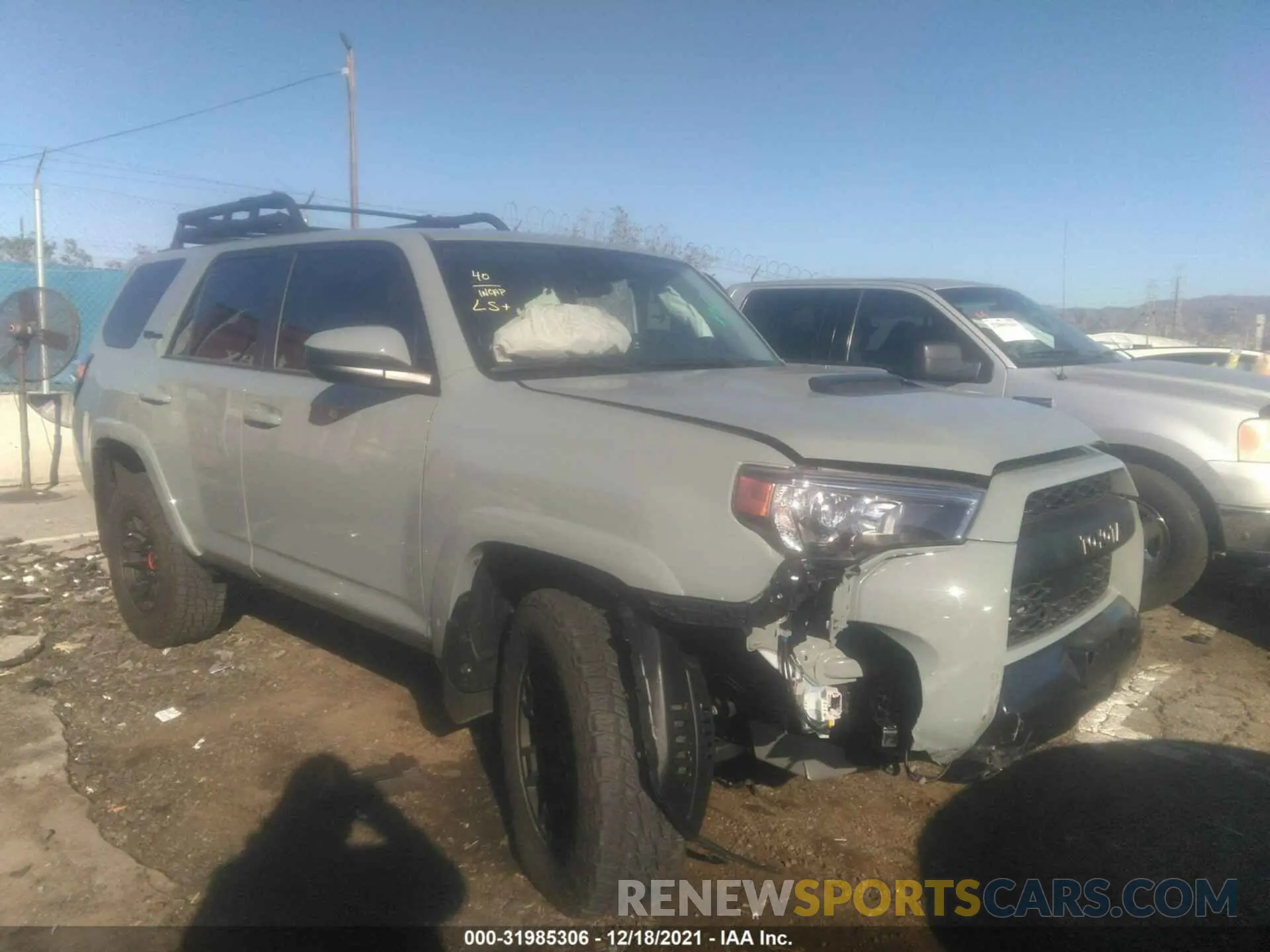 1 fotografías del automóvil dañado JTELU5JR6M5931330 TOYOTA 4RUNNER 2021