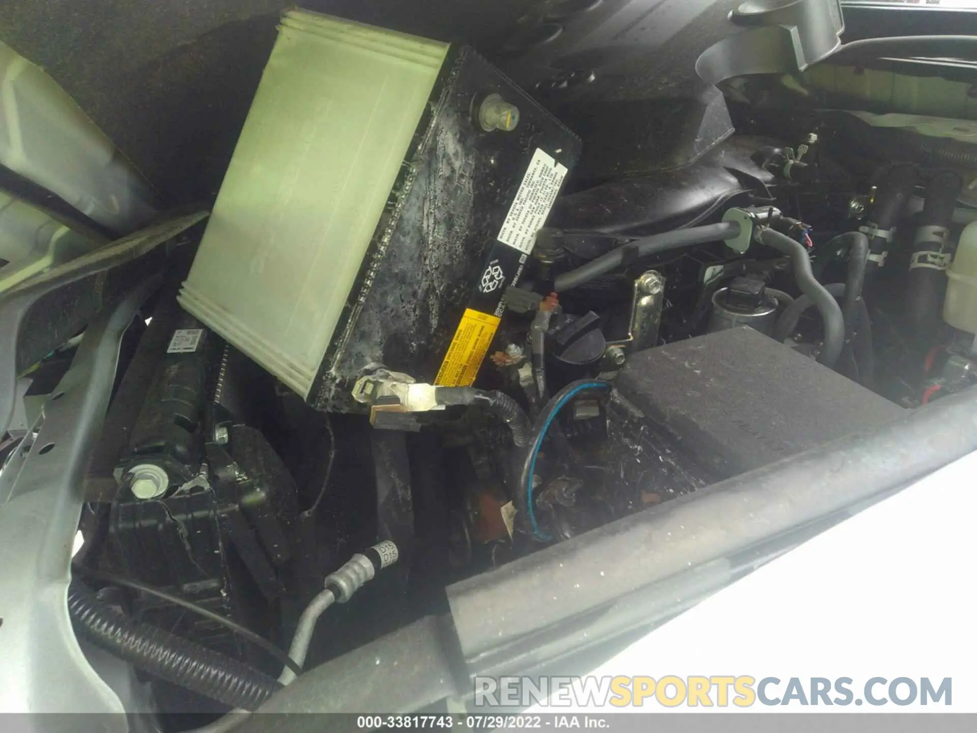 10 fotografías del automóvil dañado JTELU5JR7M5949013 TOYOTA 4RUNNER 2021