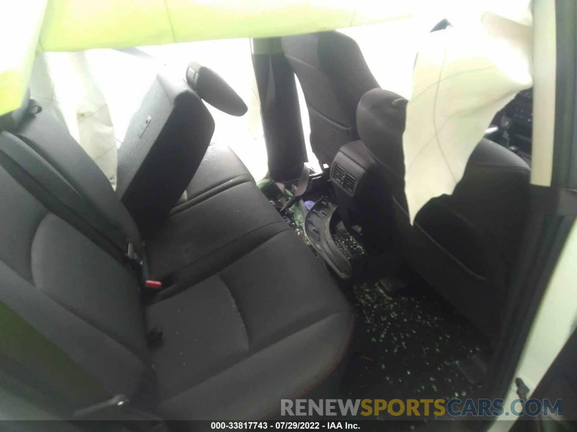 8 fotografías del automóvil dañado JTELU5JR7M5949013 TOYOTA 4RUNNER 2021