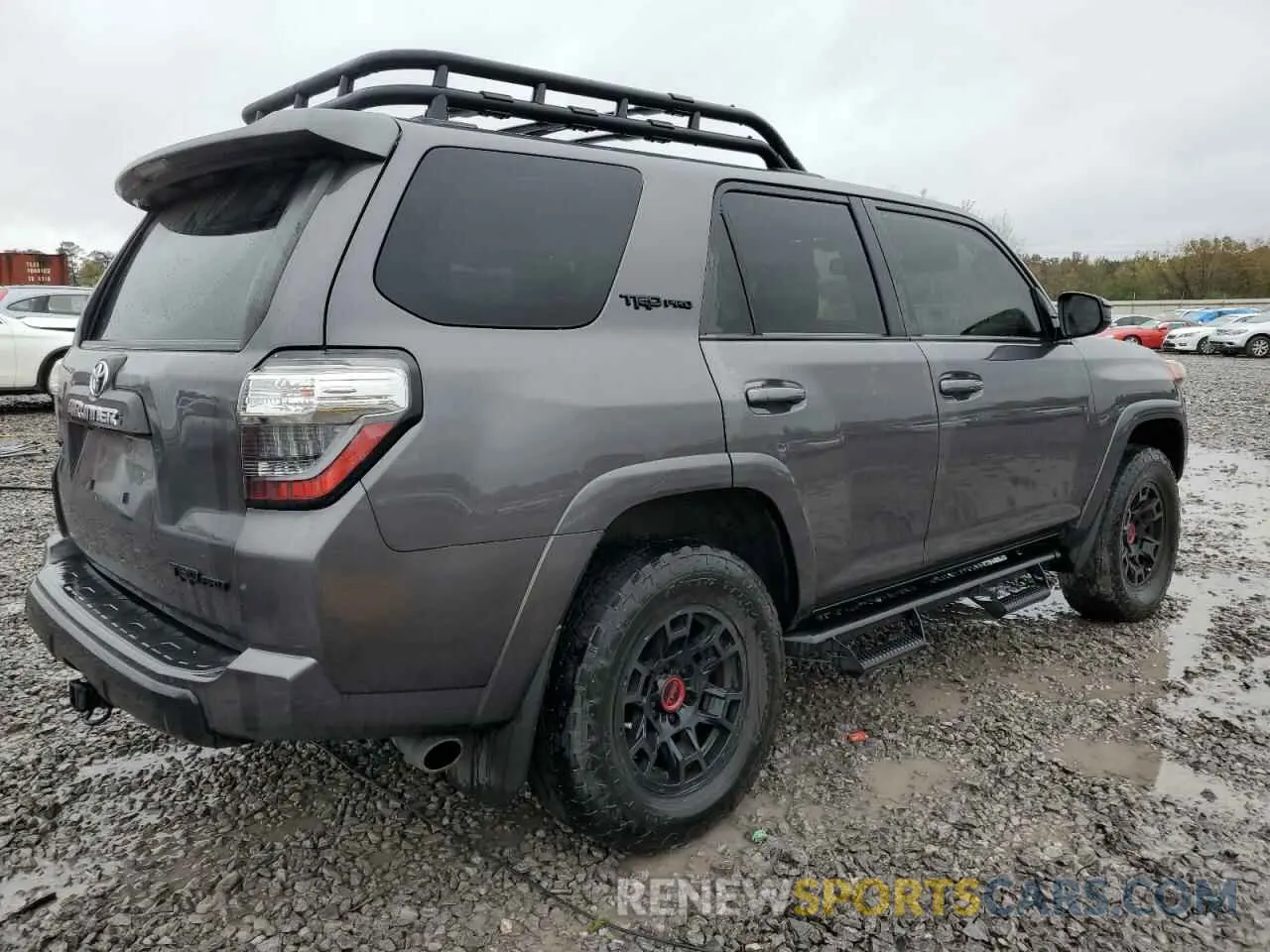 3 fotografías del automóvil dañado JTELU5JRXM5953590 TOYOTA 4RUNNER 2021