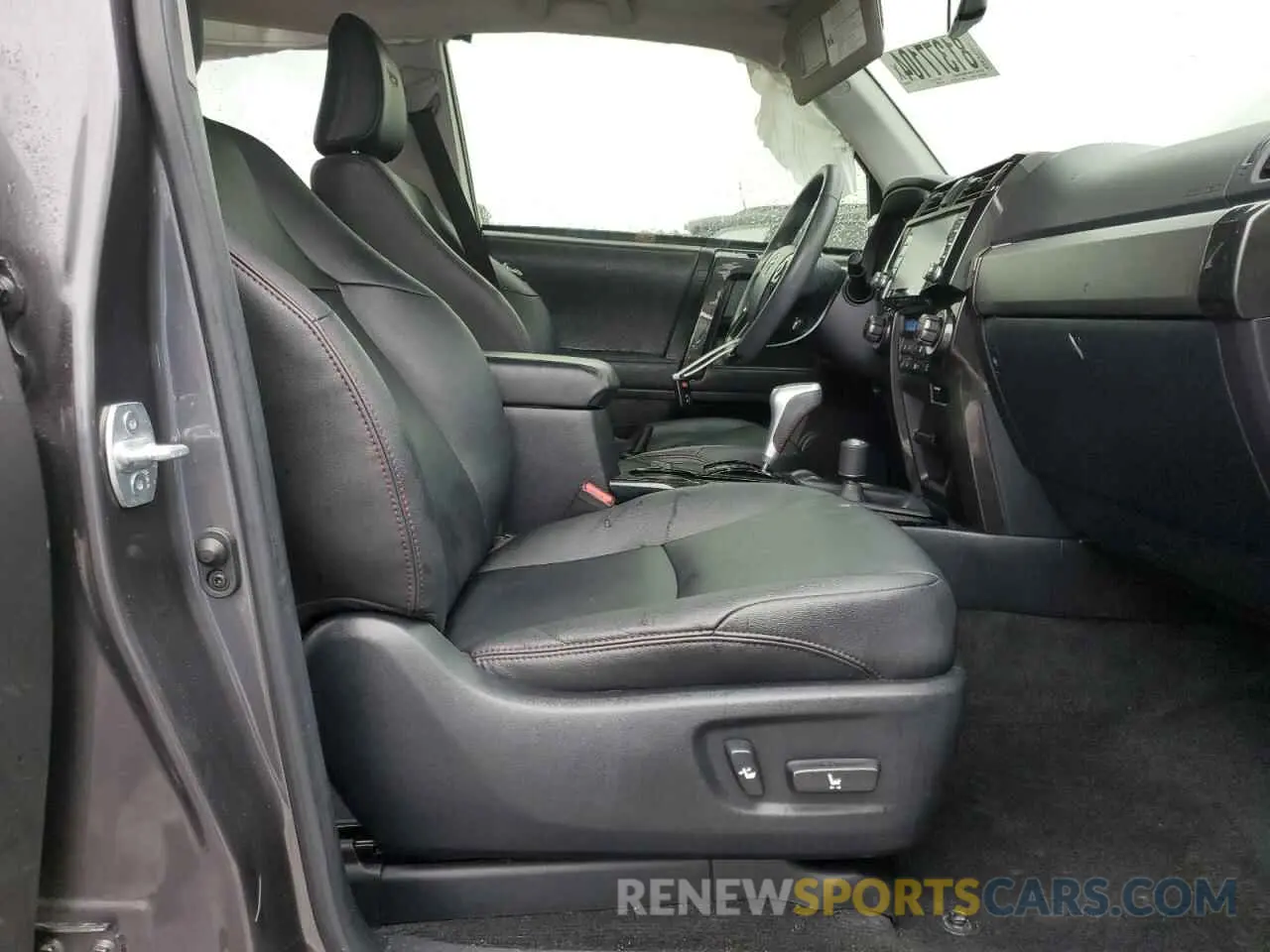 7 fotografías del automóvil dañado JTELU5JRXM5953590 TOYOTA 4RUNNER 2021