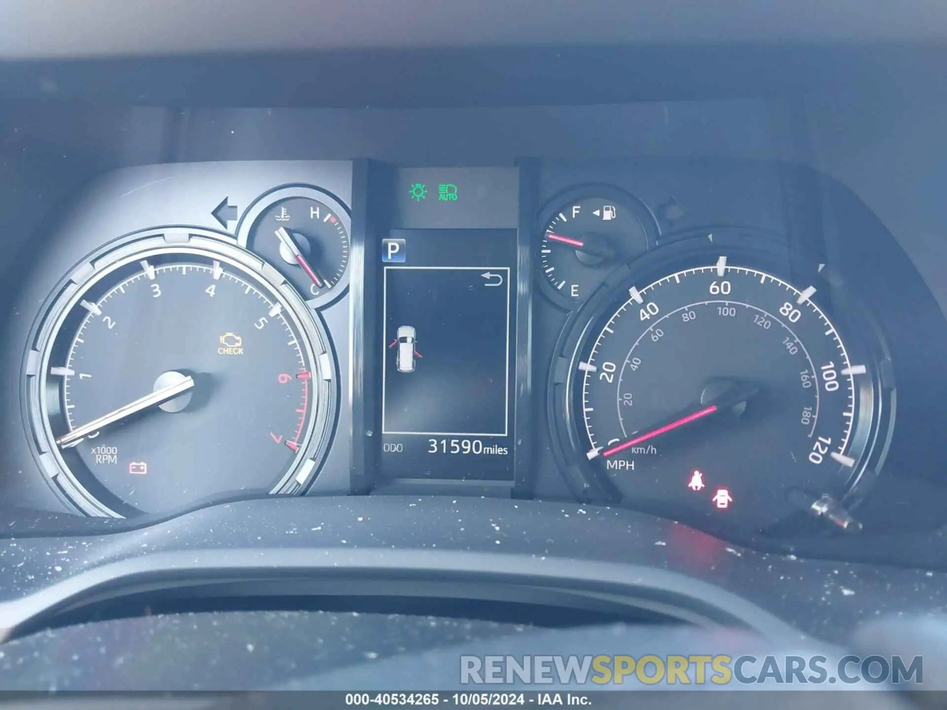 7 fotografías del automóvil dañado JTEMU5JR0M5874062 TOYOTA 4RUNNER 2021