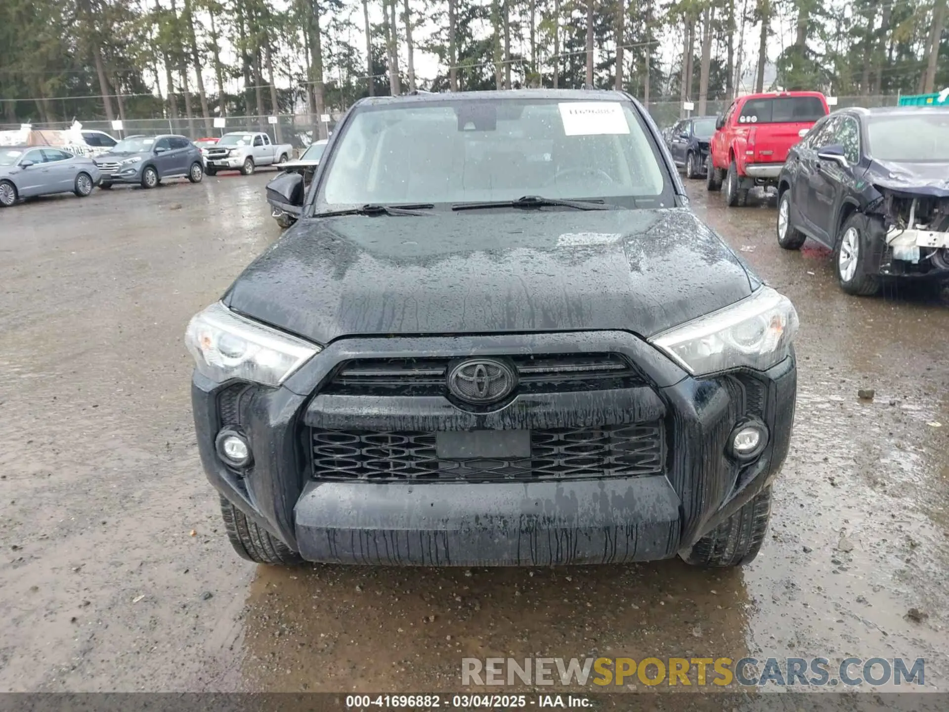 12 fotografías del automóvil dañado JTEMU5JR0M5907013 TOYOTA 4RUNNER 2021