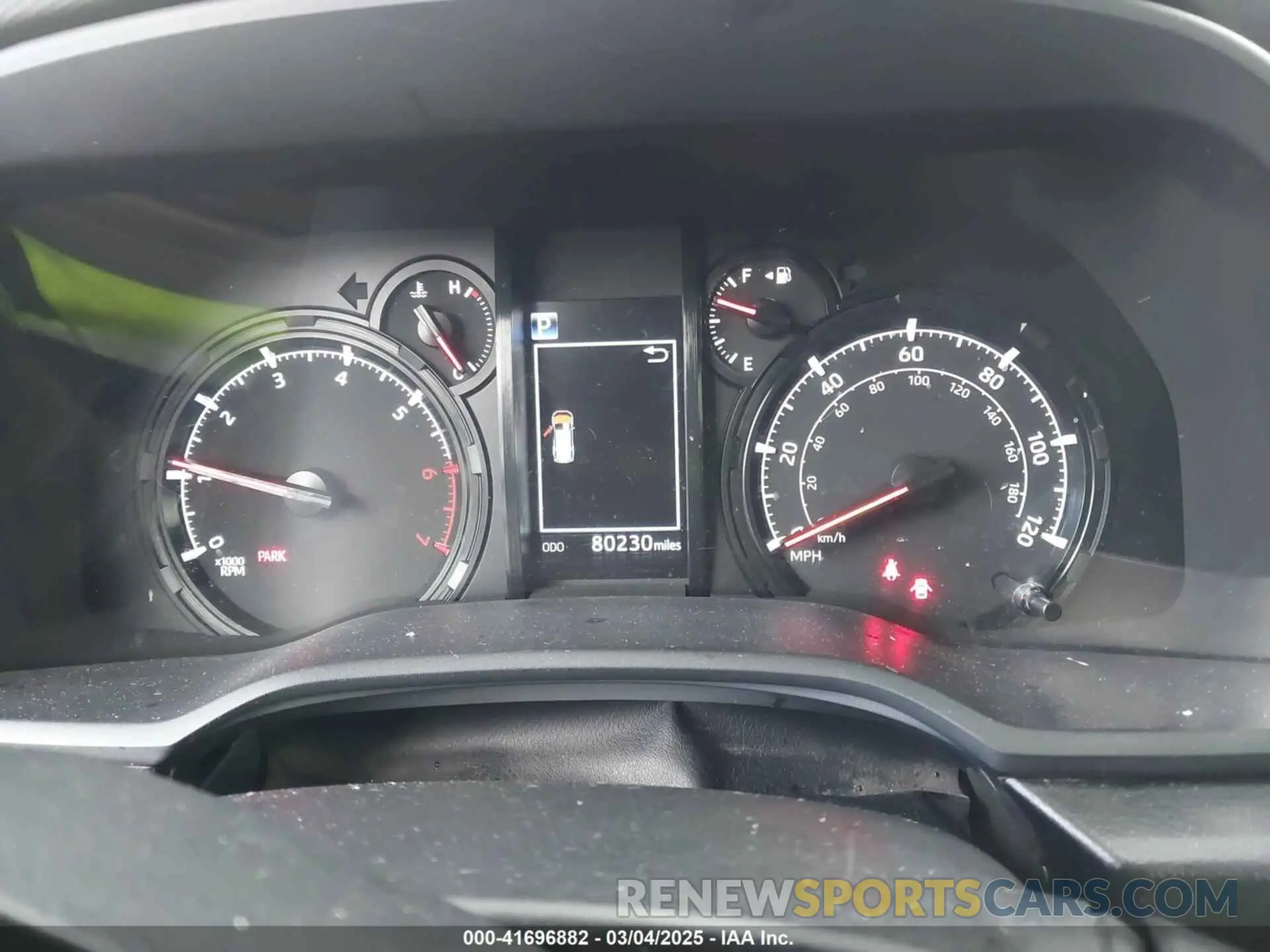 7 fotografías del automóvil dañado JTEMU5JR0M5907013 TOYOTA 4RUNNER 2021