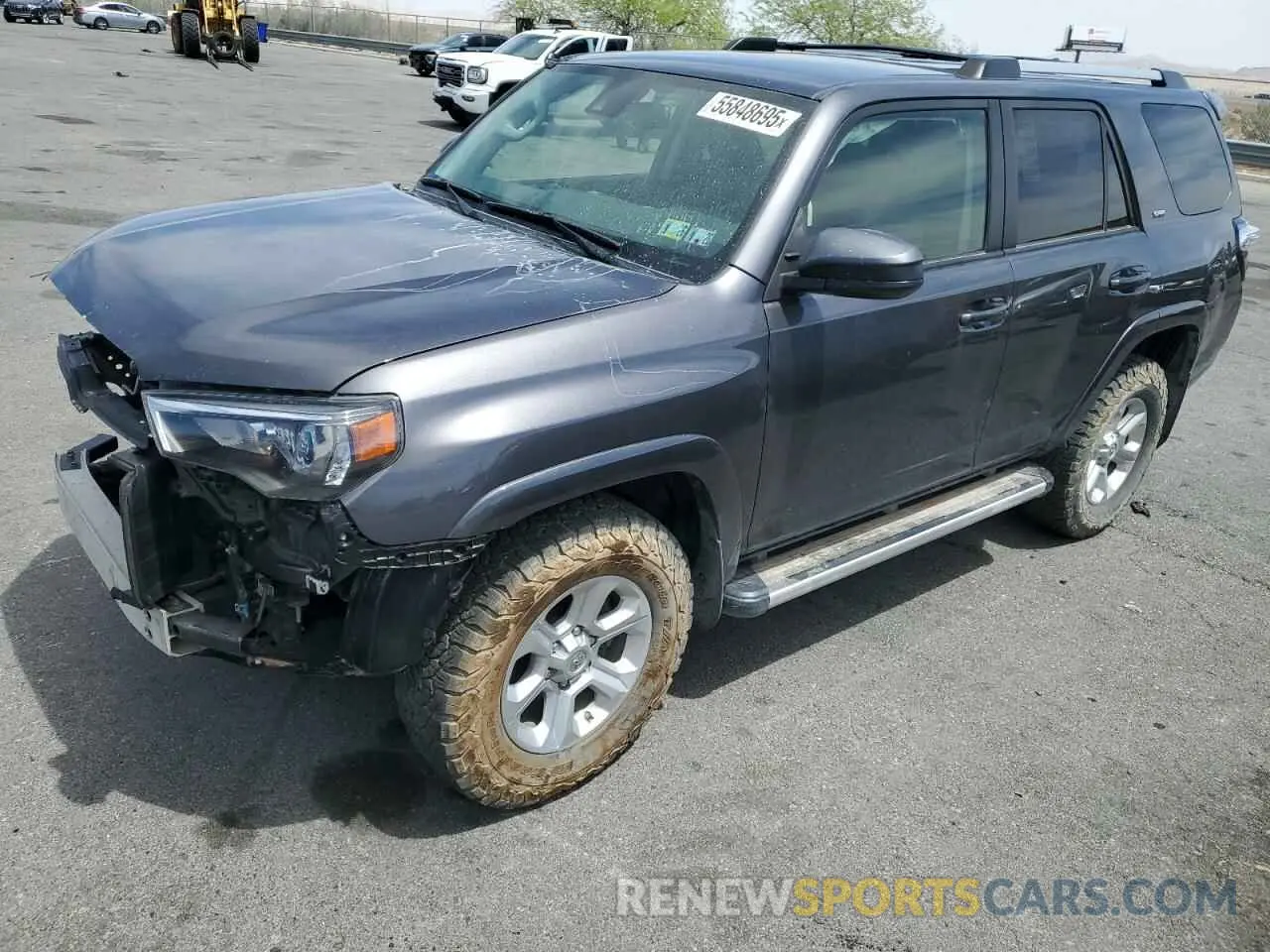 1 fotografías del automóvil dañado JTEMU5JR0M5962609 TOYOTA 4RUNNER 2021