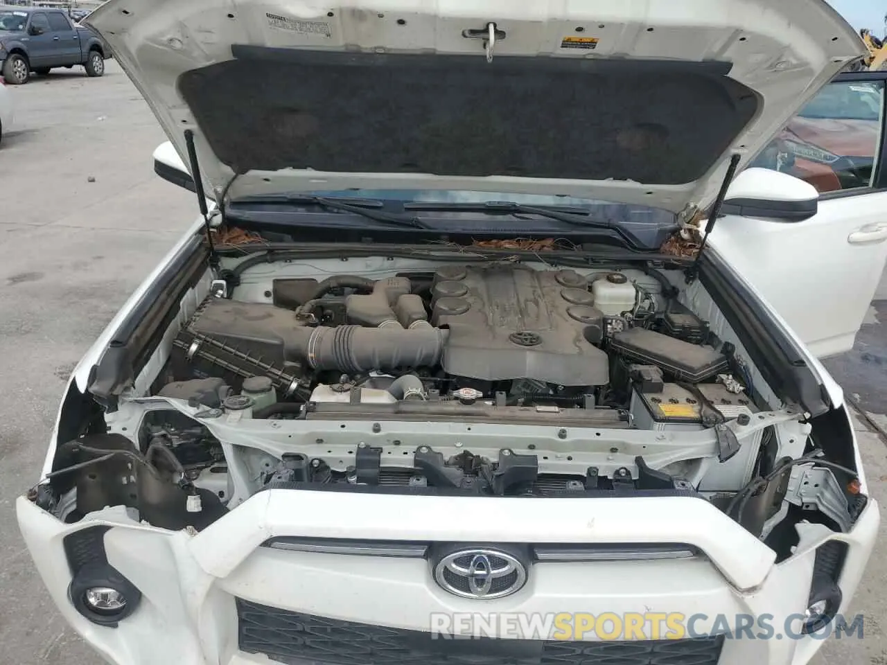 11 fotografías del automóvil dañado JTEMU5JR2M5966631 TOYOTA 4RUNNER 2021