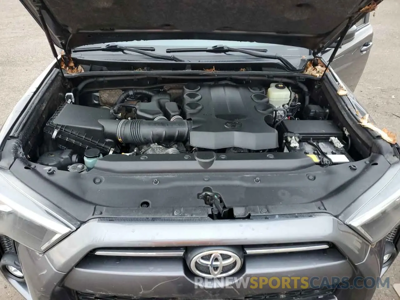 12 fotografías del automóvil dañado JTEMU5JR3M5840827 TOYOTA 4RUNNER 2021