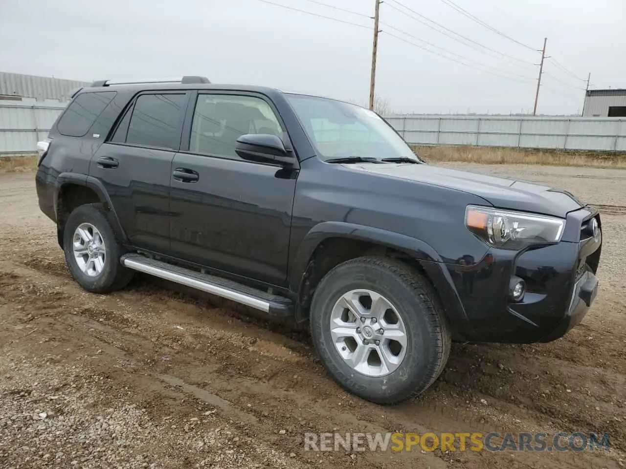4 fotografías del automóvil dañado JTEMU5JR3M5881538 TOYOTA 4RUNNER 2021
