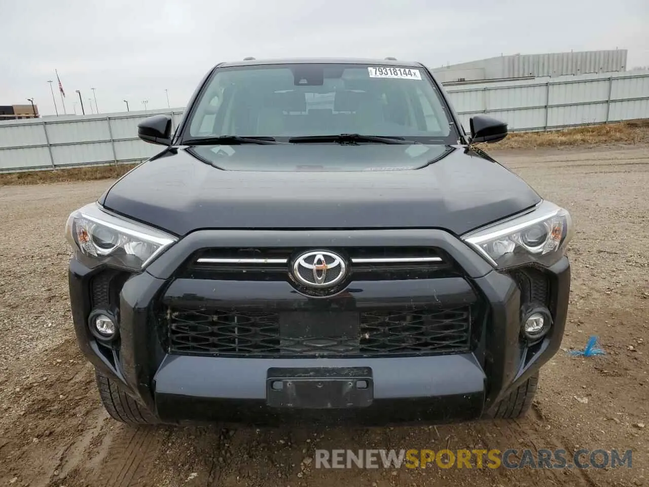 5 fotografías del automóvil dañado JTEMU5JR3M5881538 TOYOTA 4RUNNER 2021