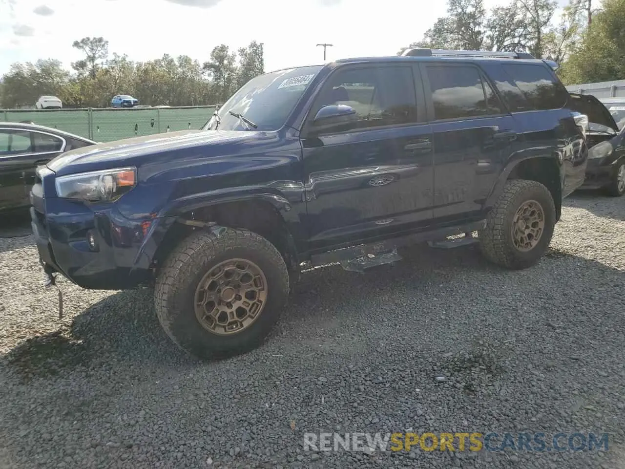 1 fotografías del automóvil dañado JTEMU5JR3M5942869 TOYOTA 4RUNNER 2021