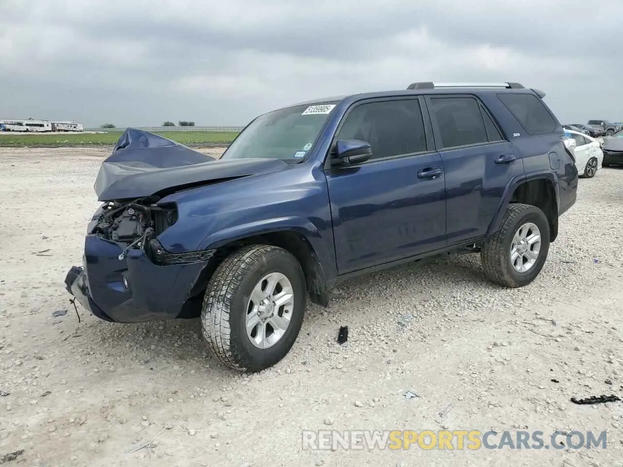 1 fotografías del automóvil dañado JTEMU5JR4M5917821 TOYOTA 4RUNNER 2021