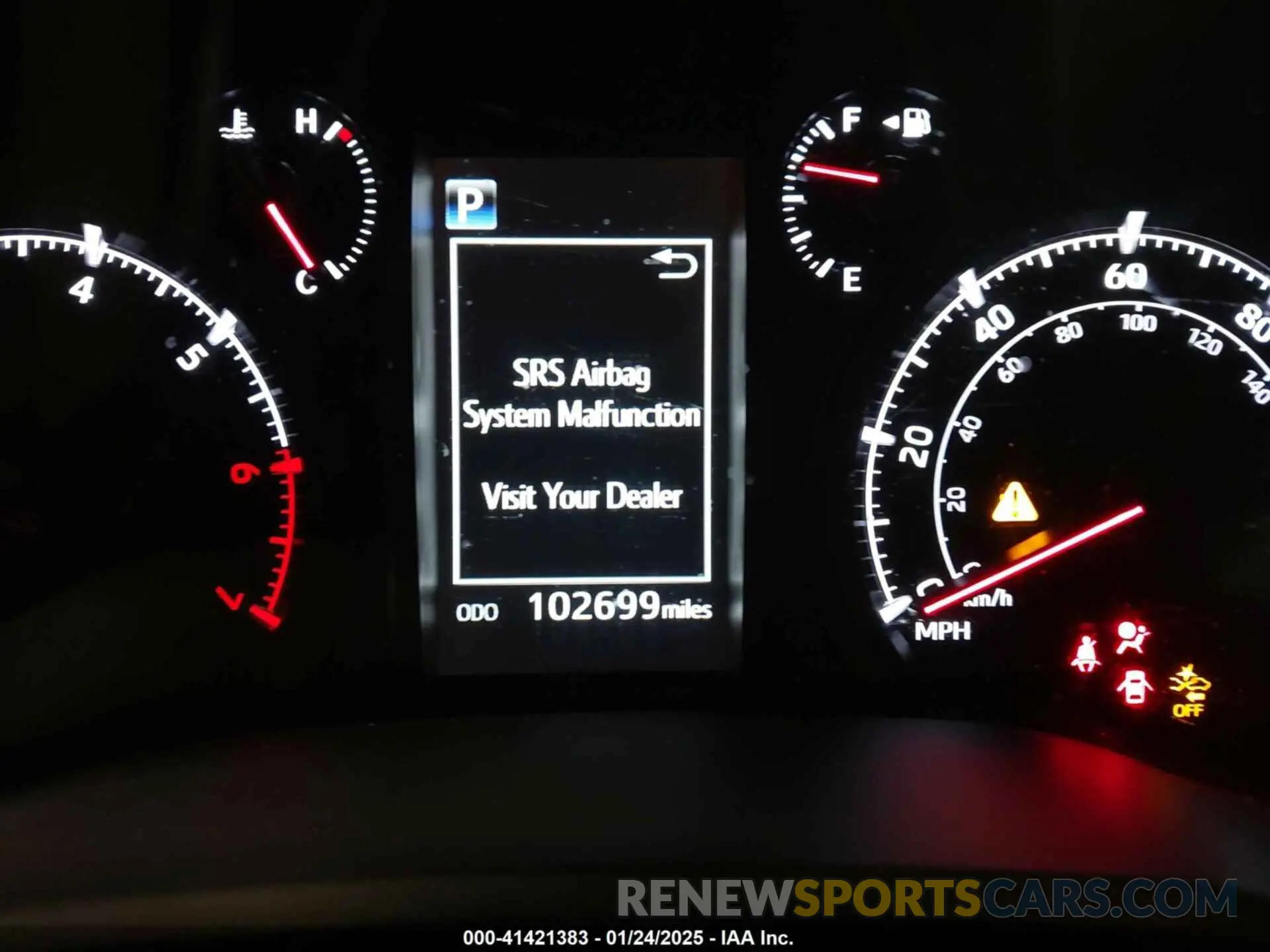 7 fotografías del automóvil dañado JTEMU5JR4M5939432 TOYOTA 4RUNNER 2021