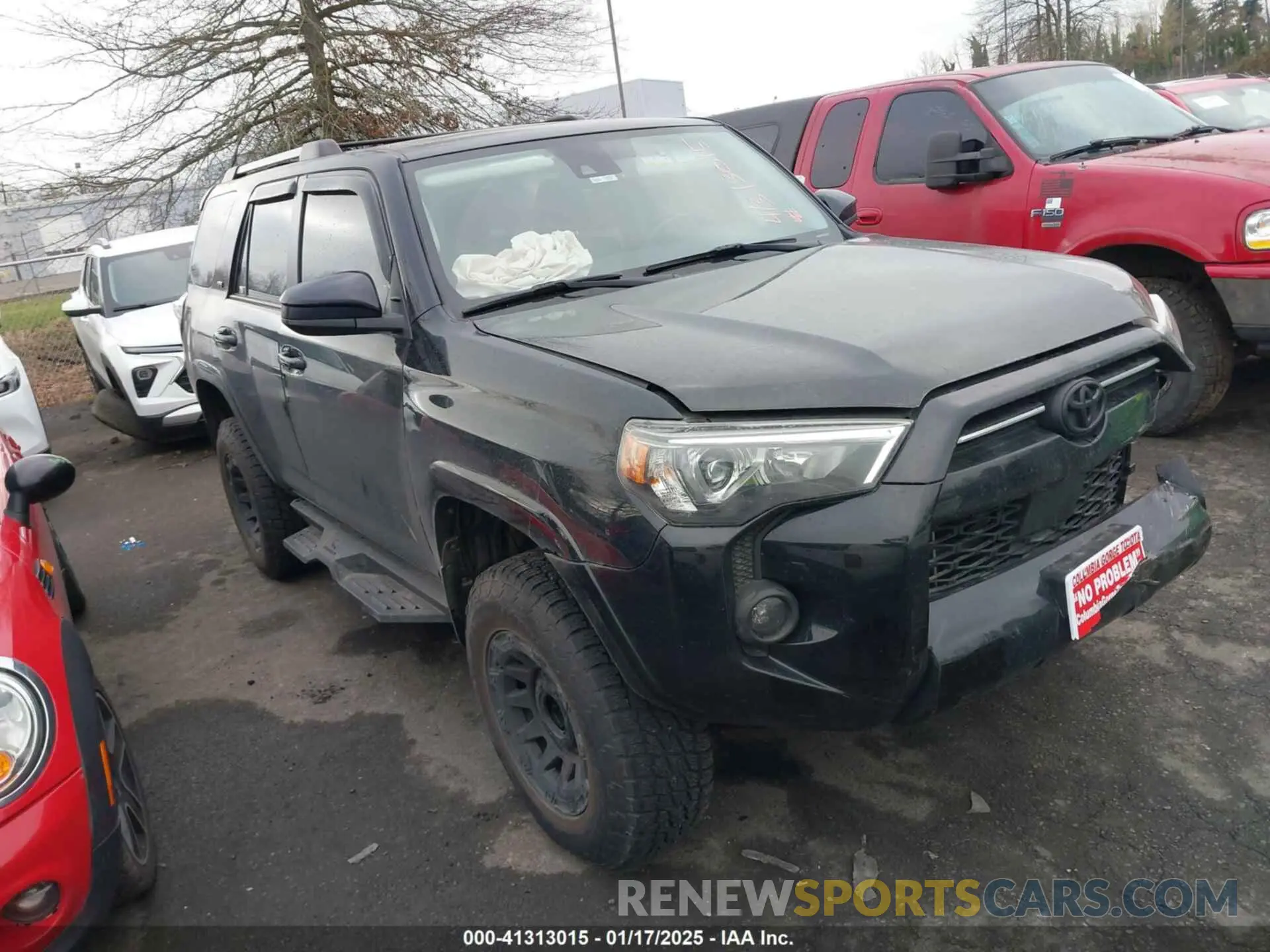 1 fotografías del automóvil dañado JTEMU5JR6M5855676 TOYOTA 4RUNNER 2021
